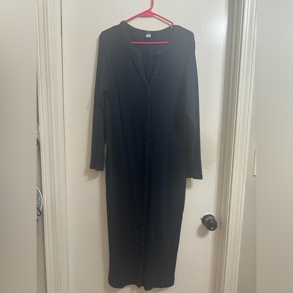 OLD NAVY | Ribbed Maxi Dress